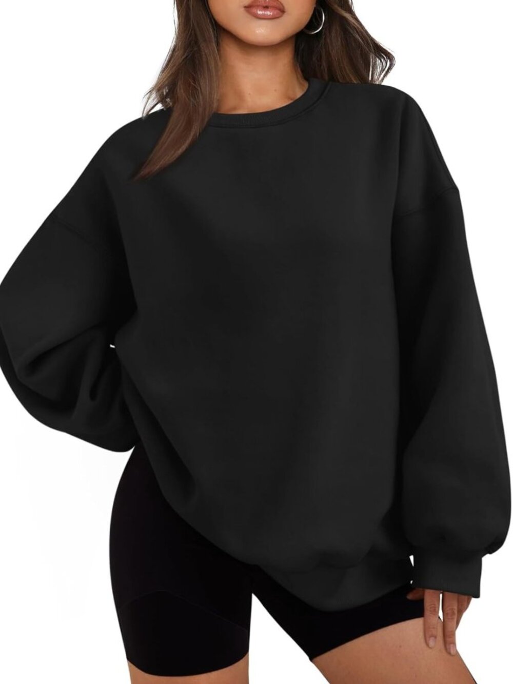 Oversized Crewneck Sweatshirt for Women | Casual Fall Sweater Outfit 2026